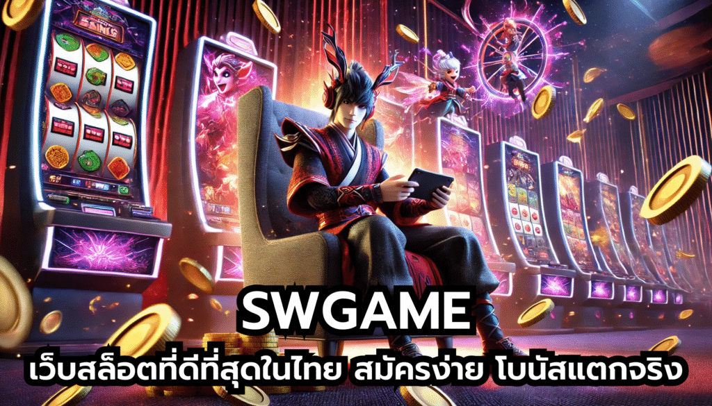 SWGAME เว็บสล็อตที่ดีที่สุดในไทย สมัครง่าย โบนัสแตกจริง